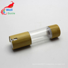 empty bamboo pump airless bottle for cosmetic Airless-042RL